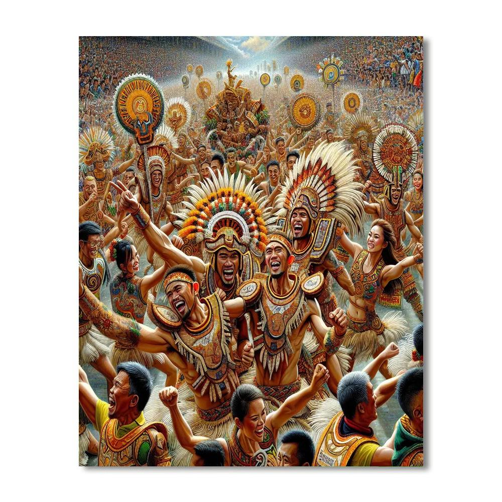 Sinulog Festival - Cebu City, Philippines Painting Number Kit