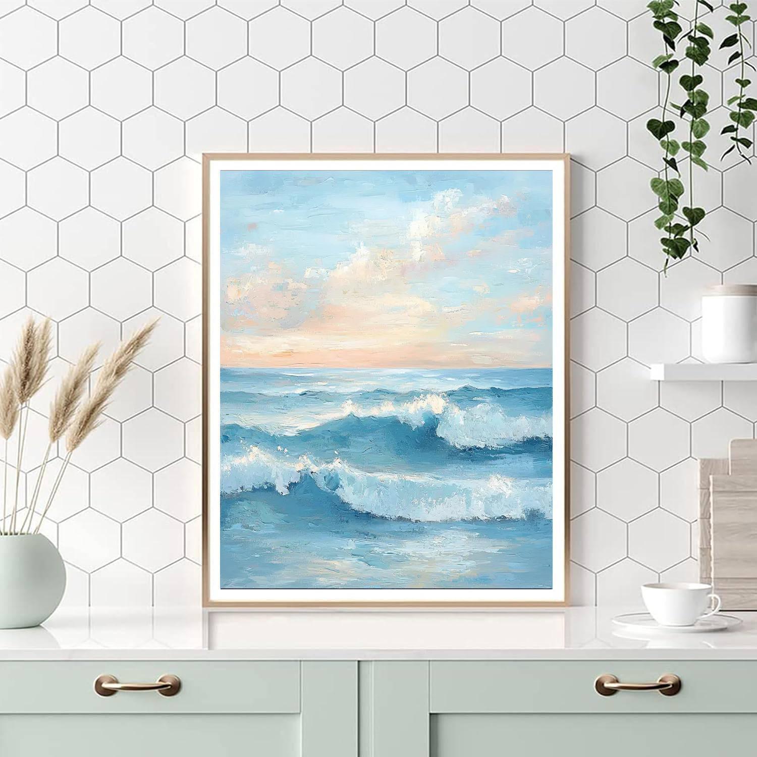 Claude Monet Inspired Timeless Seascapes  Paint By Numbers Kits