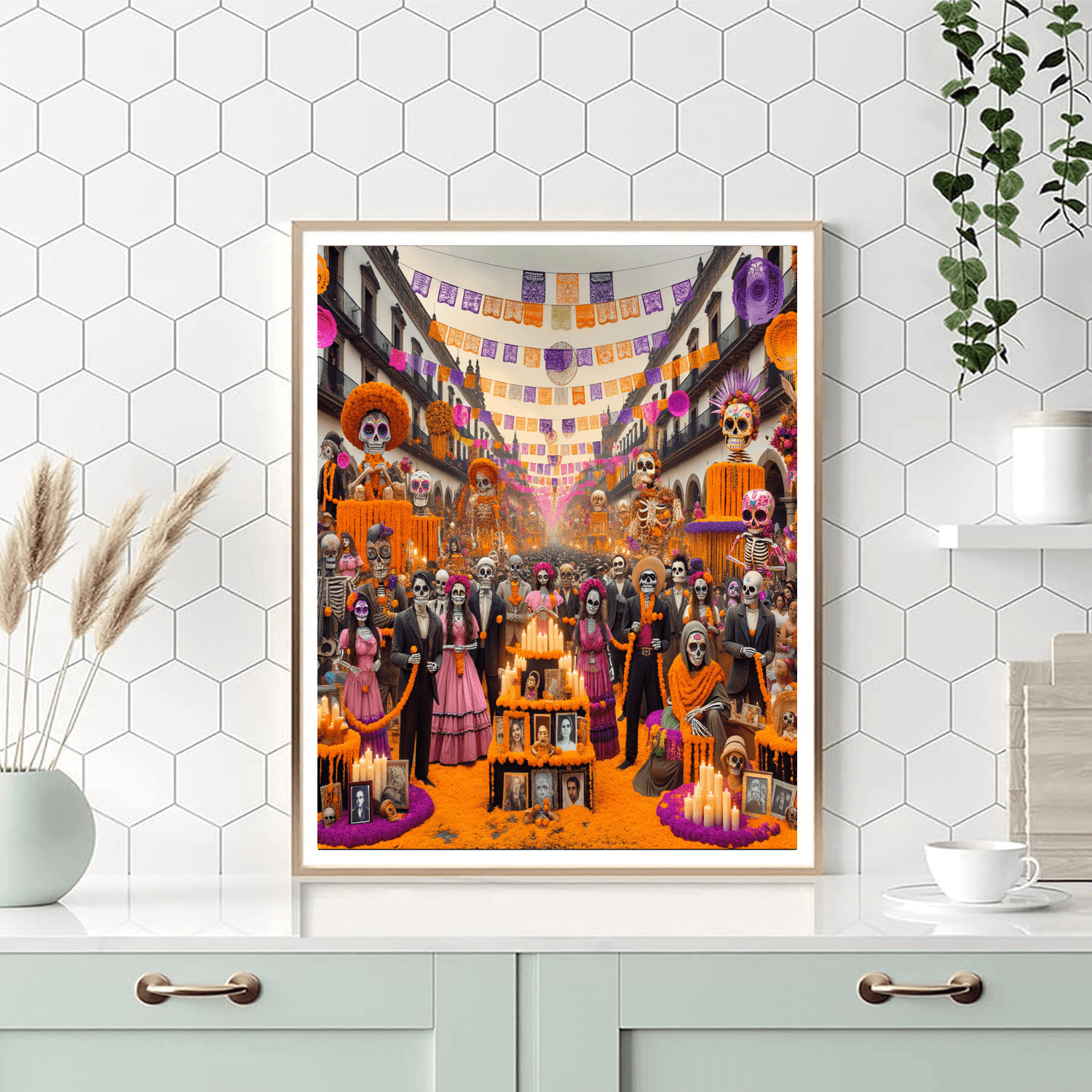 Day Of The Dead - Mexico City Paint By Number