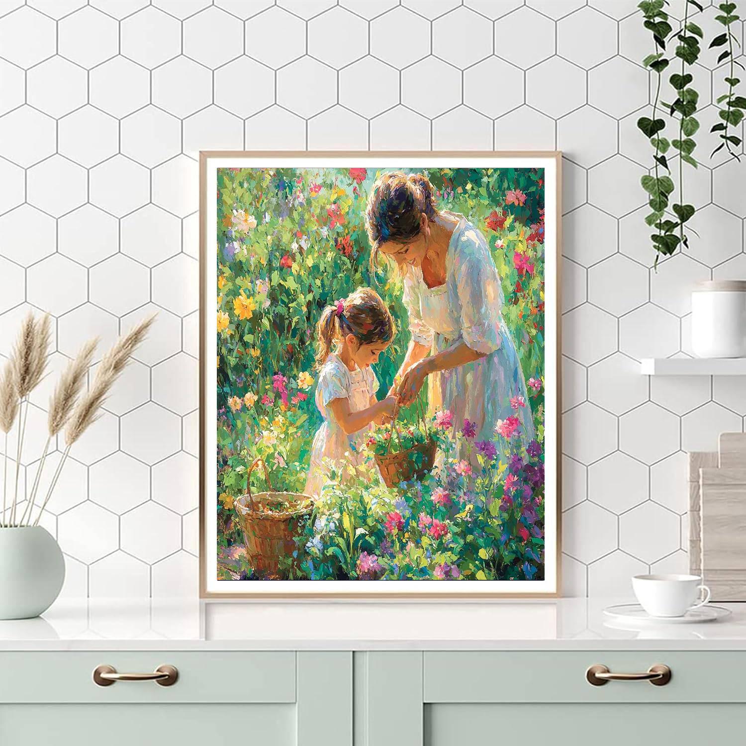 Mommy’s Little Gardener Paint By Color