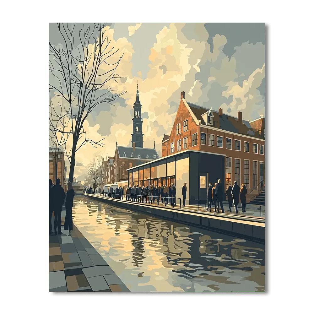 Anne Frank House - Amsterdam Paint By Number