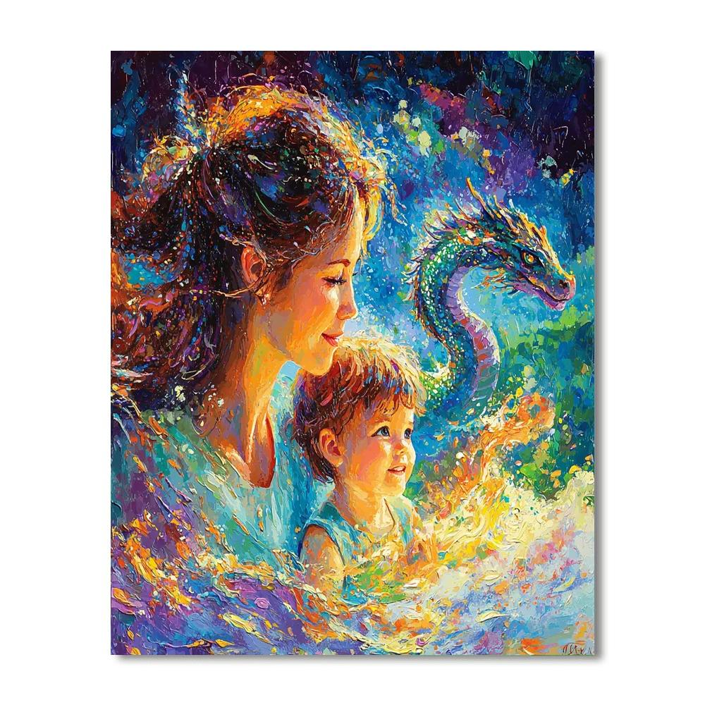 The Magic Of Family Painting Number Kit