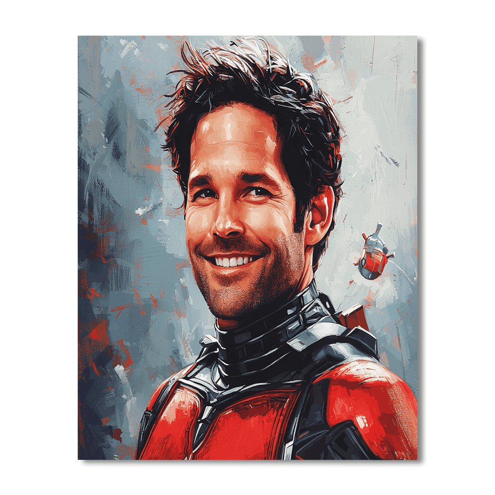 Paul Rudd: The Timeless Ant-man Of Comedy Paint By Number