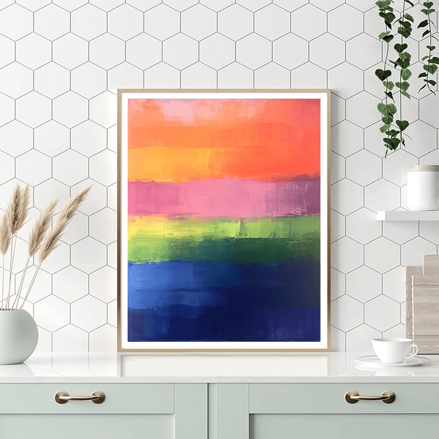 Mark Rothko Inspired Spiritual Ascent  Paint By Numbers