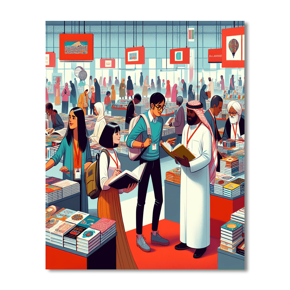 Nairobi International Book Fair Paint By Number