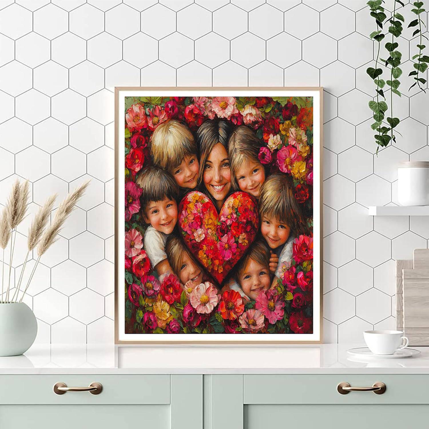 In The Heart Of Family Paint By Numbers