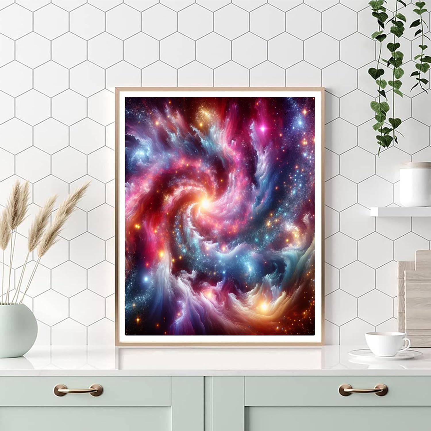 Celestial Light Show Painting By Numbers Kit