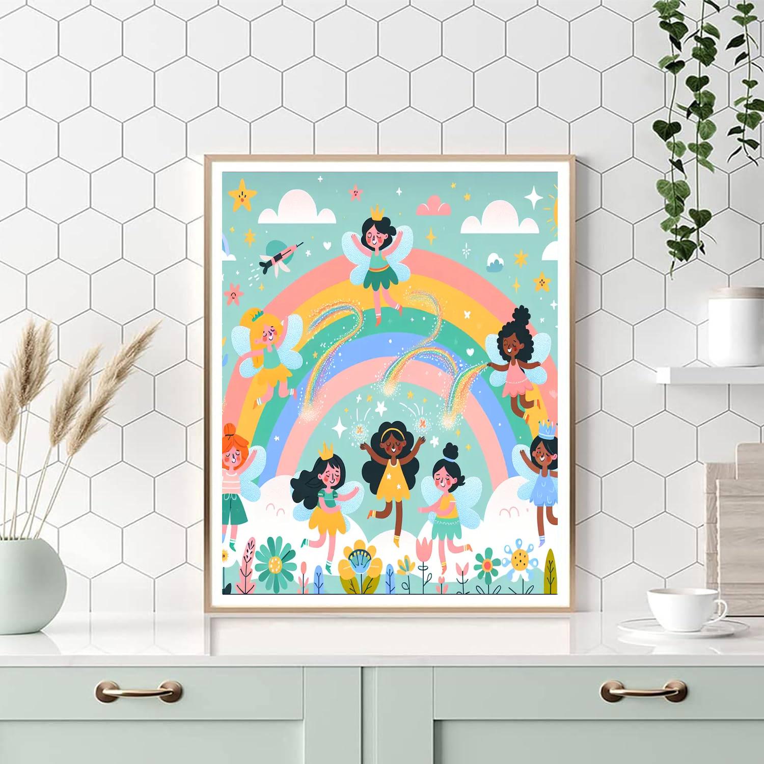 Magical Enchantment DIY Paint By Numbers