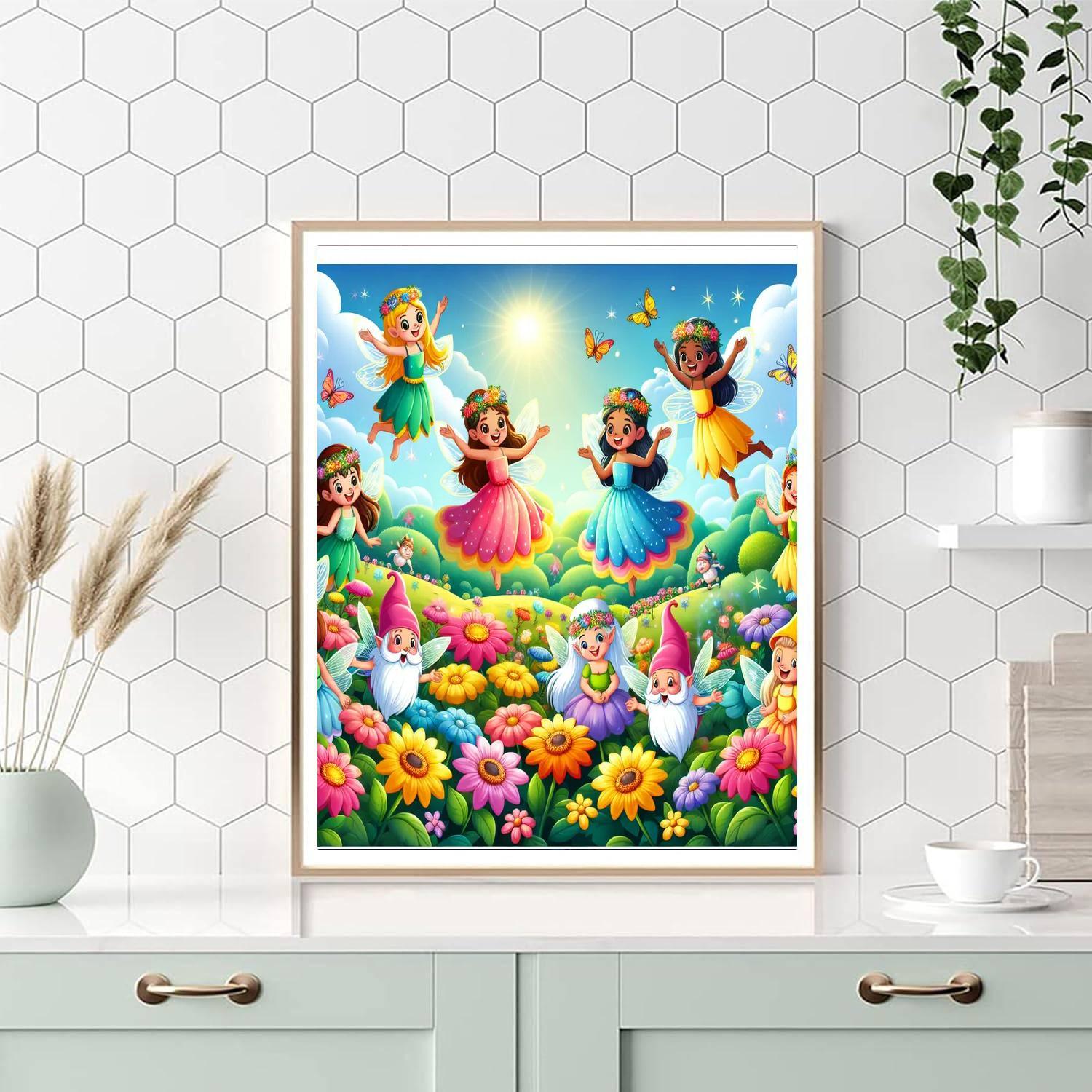 Magical Fairy Adventures DIY Paint By Numbers