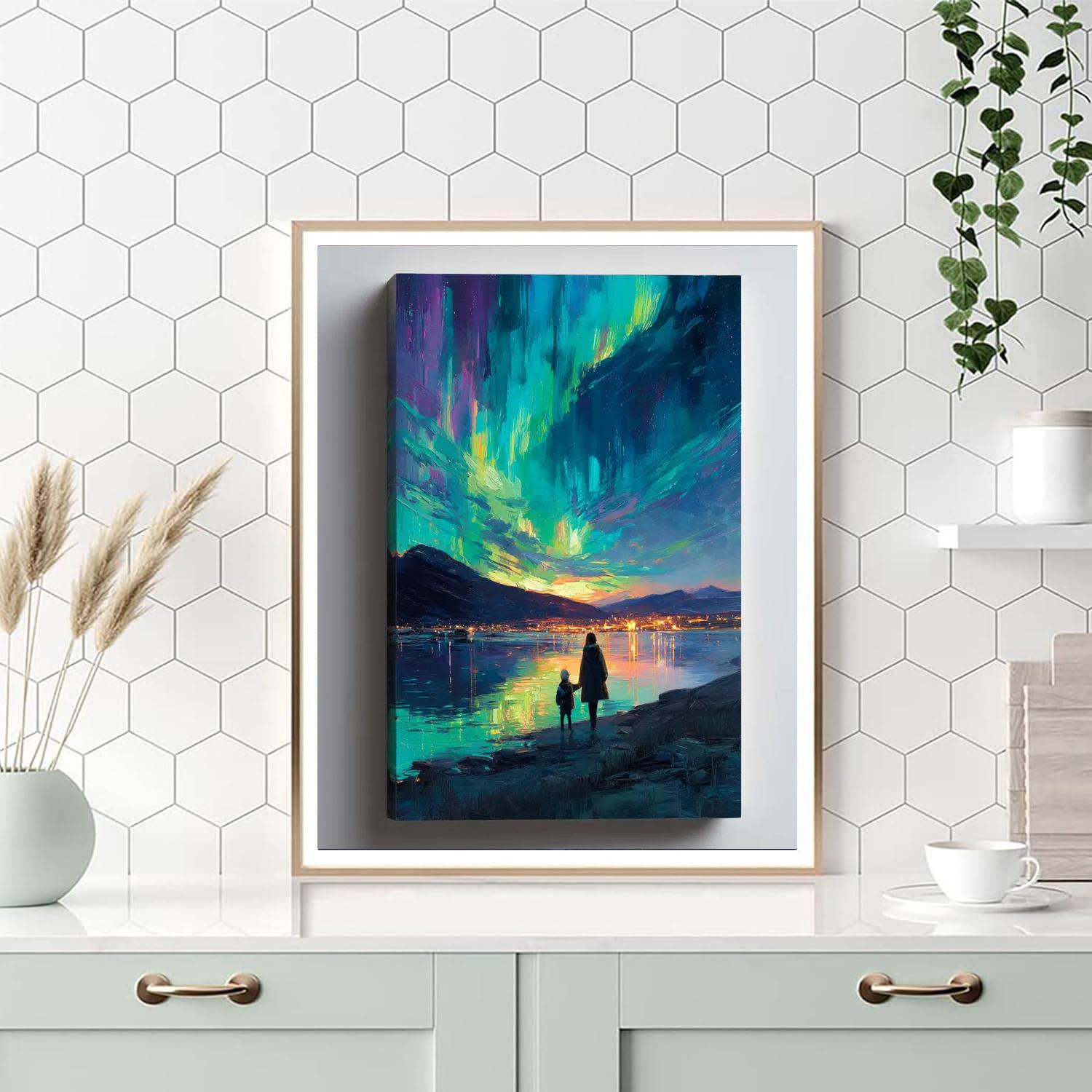 The Mother's Light Painting Number Kit