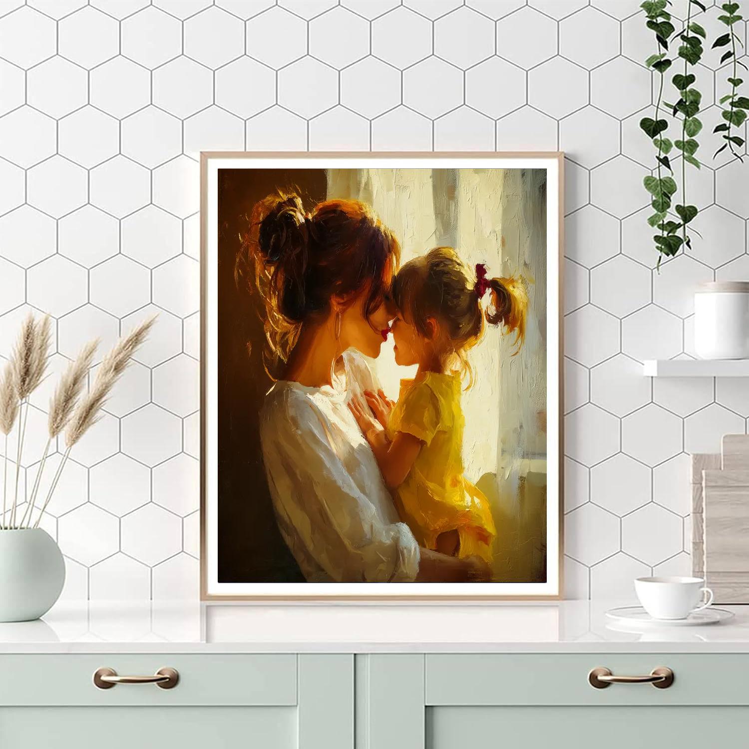 Embrace Of The Morning Sun DIY Paint By Numbers