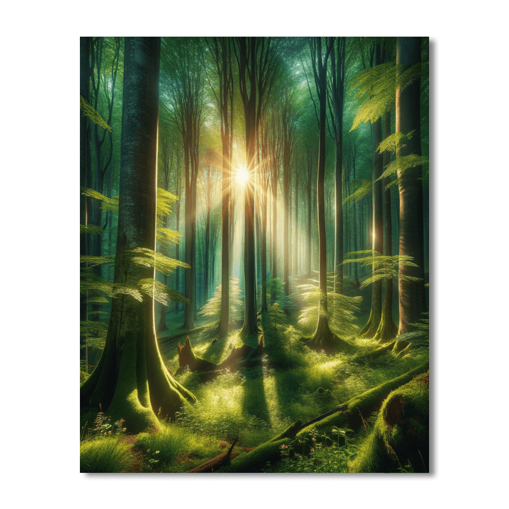 Dappled Forest Paint By Numbers Kits