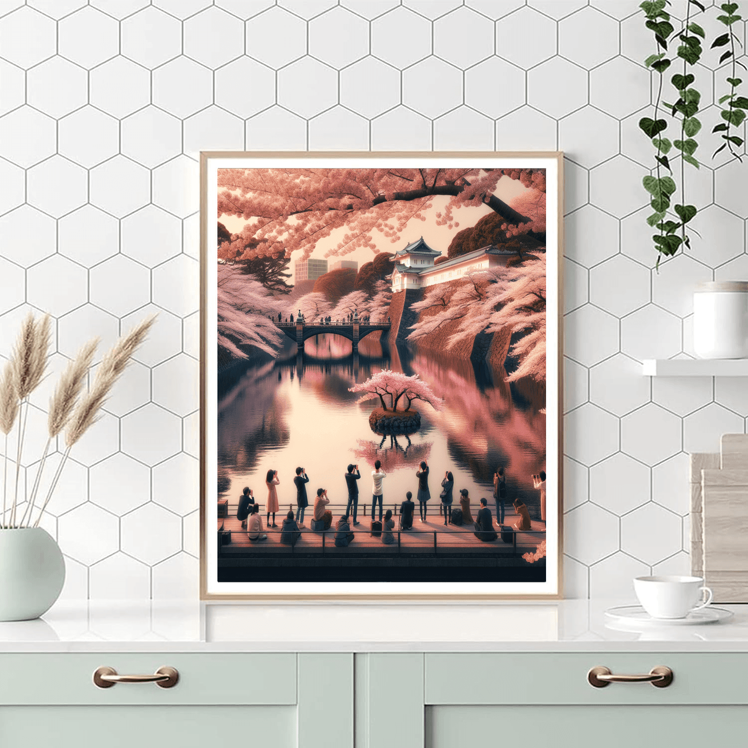 National Cherry Blossom Festival Paint By Number