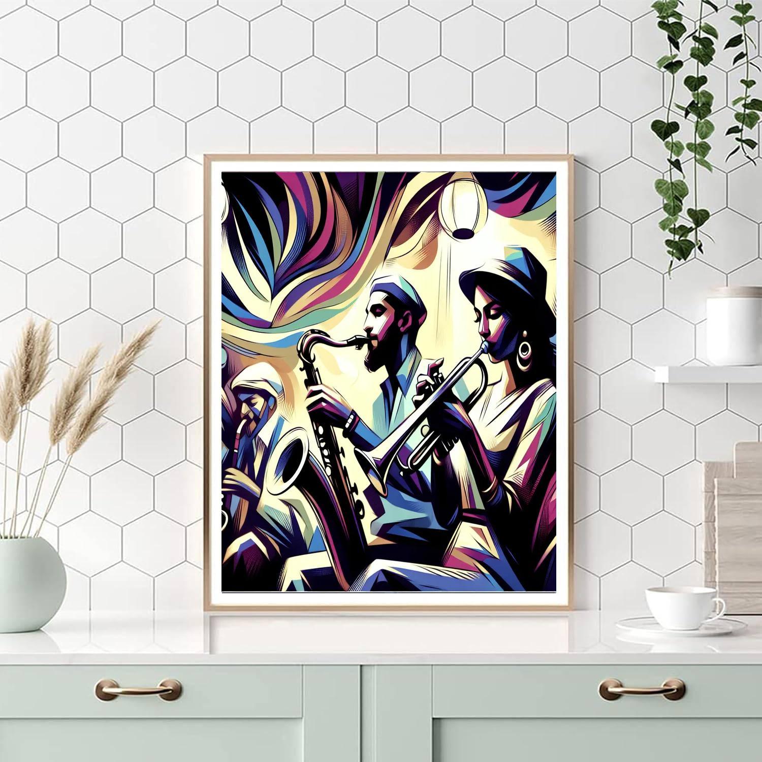 Jazz Night Escape Paint By Number