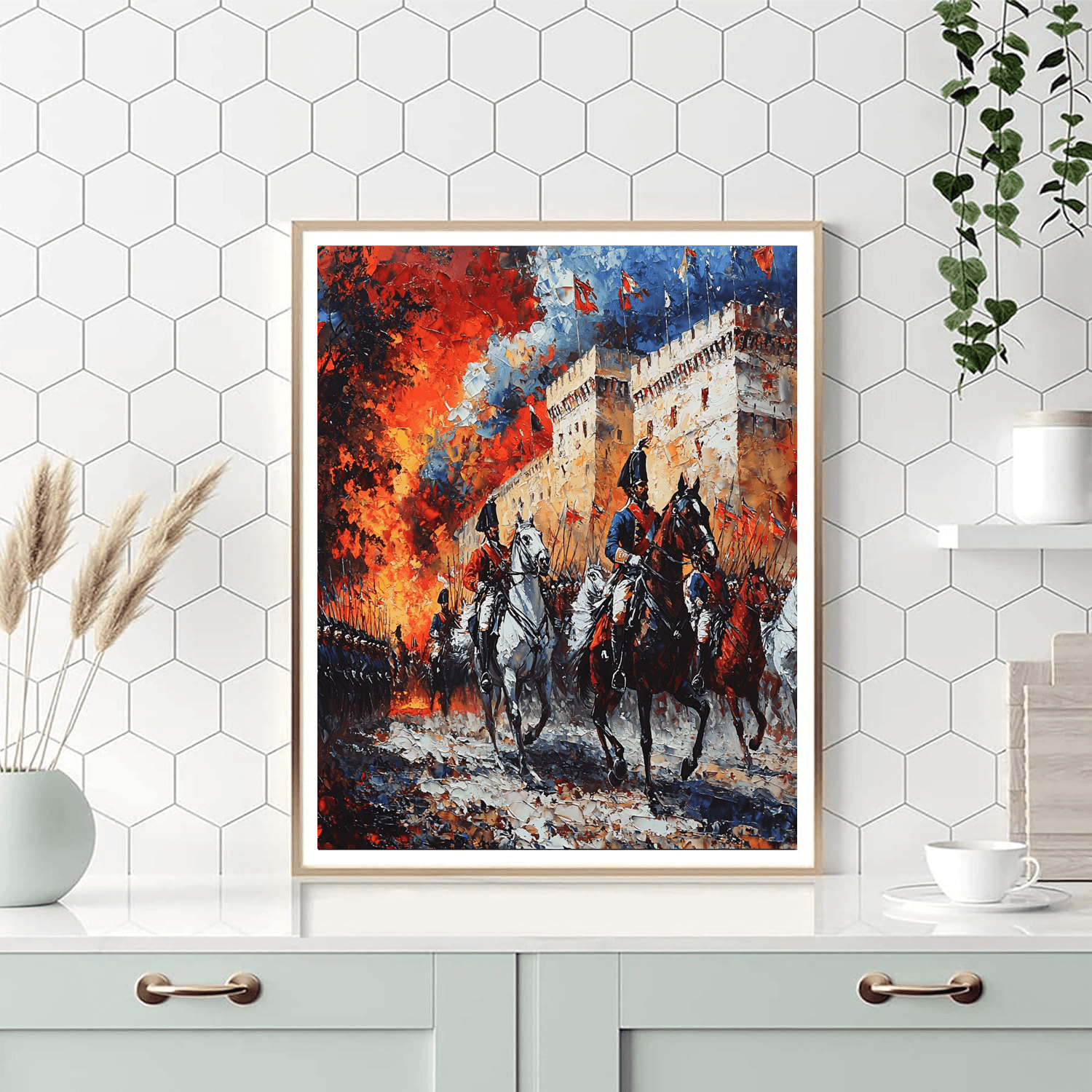 Eugene Delacroix Inspired Historic Journeys  Numbered Painting Kits