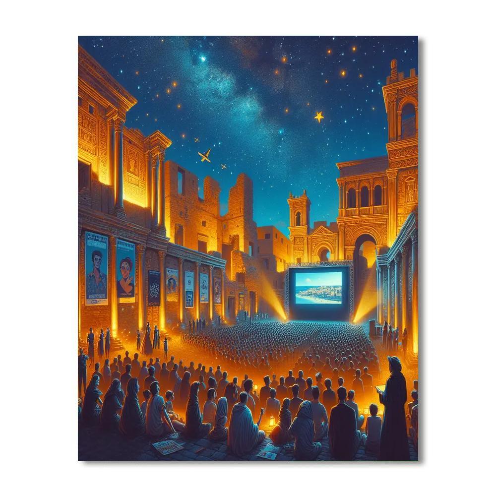 Tunis Carthage Film Festival - Tunisia Paint By Color