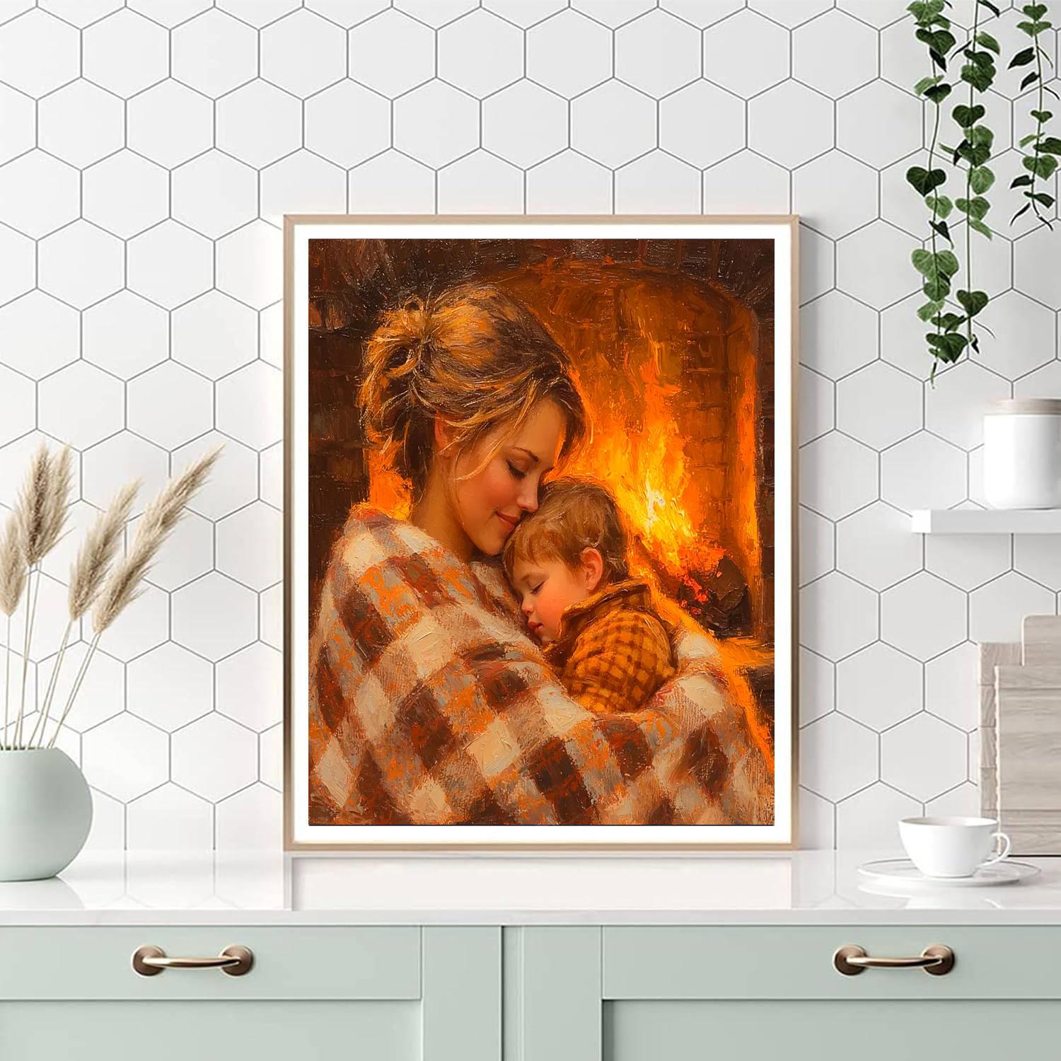 Cozy Winter Moments Paint By Numbers