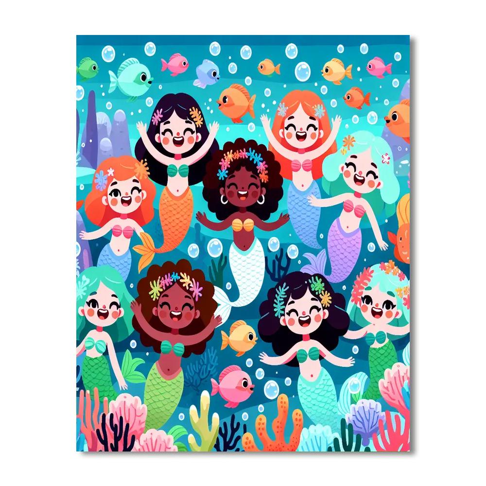 Magical Underworld Numbered Painting Kits