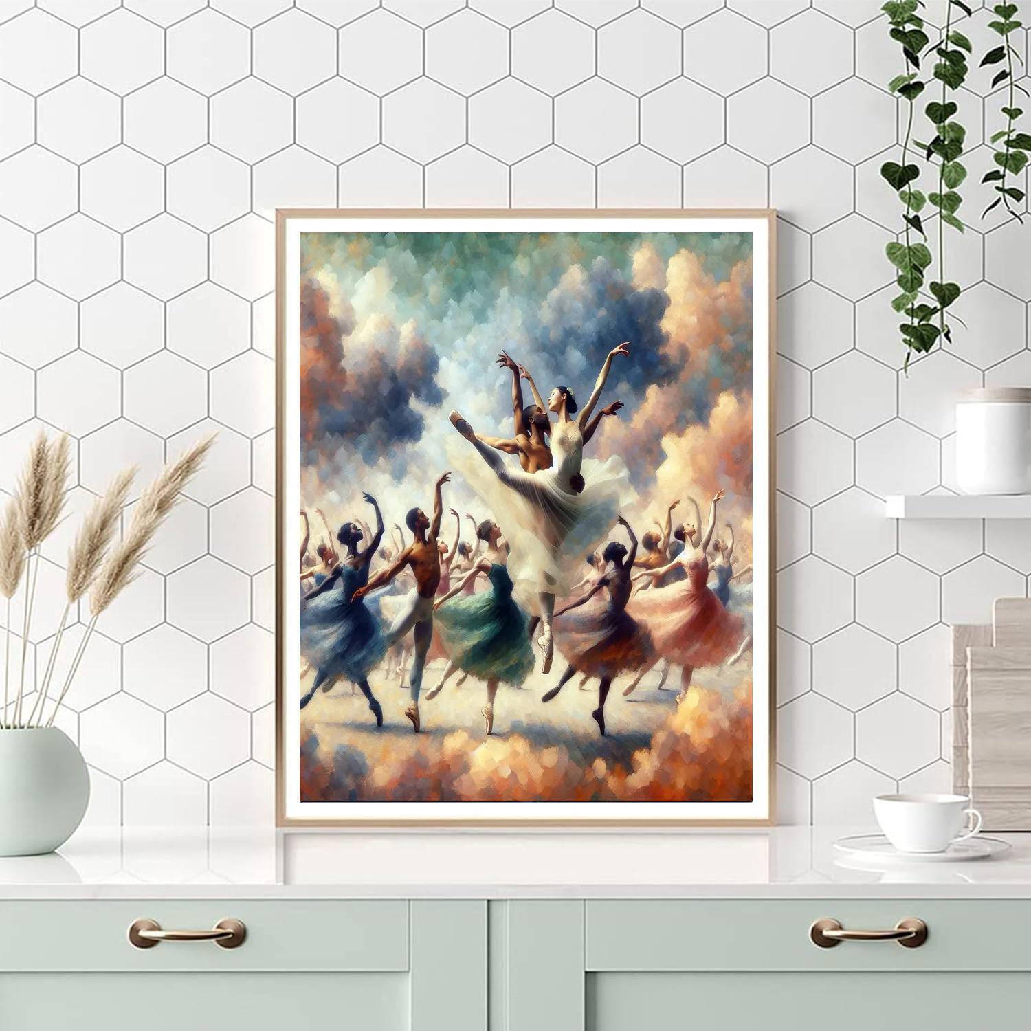 Ethereal Sky Dancers Numbered Painting Kits