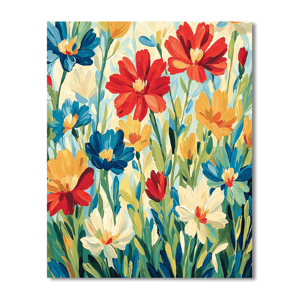 Henri Matisse Inspired Dance Of The Flowers  Paint By Numbers