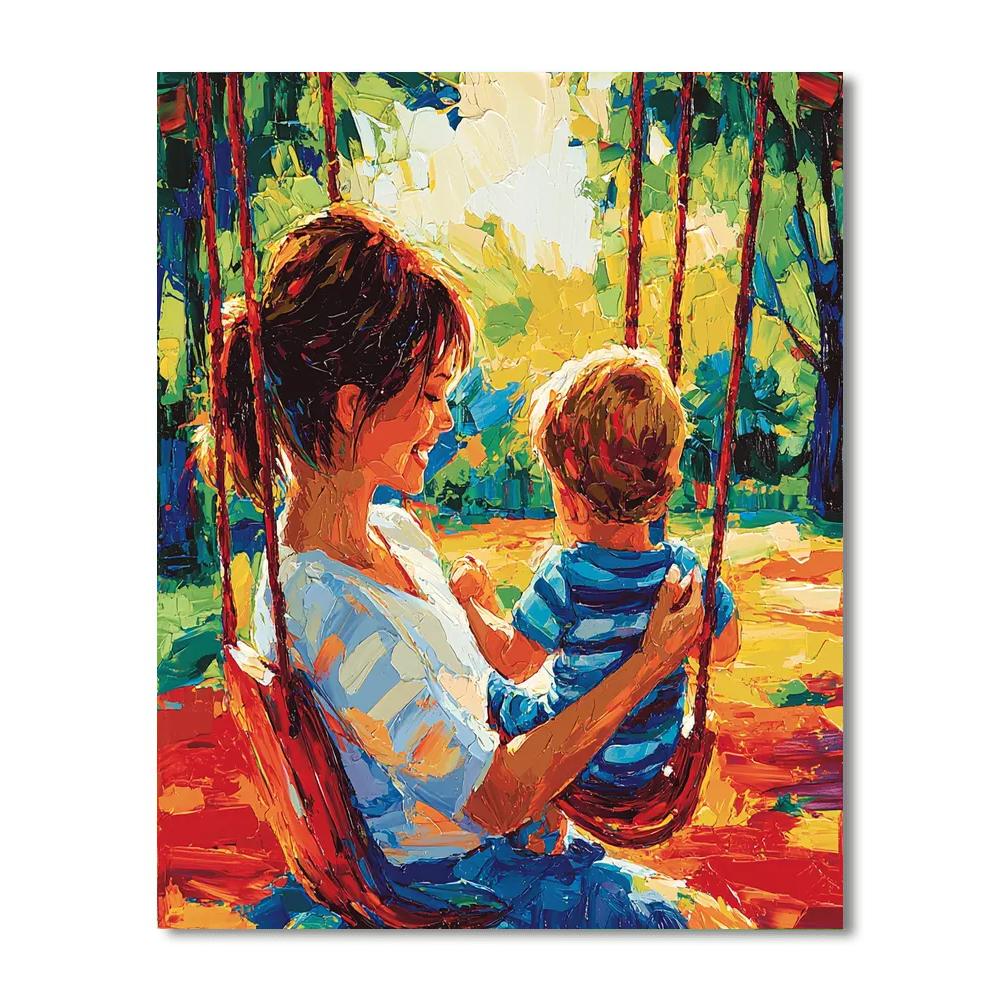 Playful Whispers Painting Number Kit