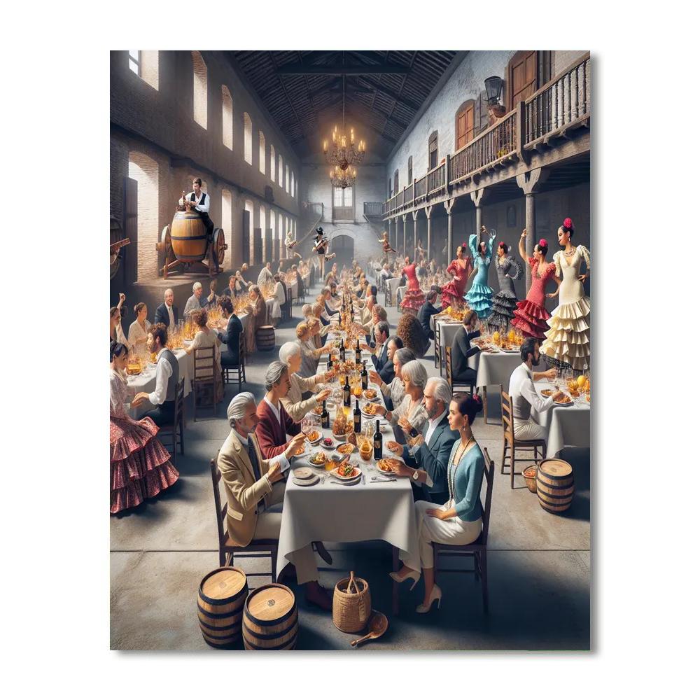 Harvey's Bristol Cream Festival DIY Paint By Numbers