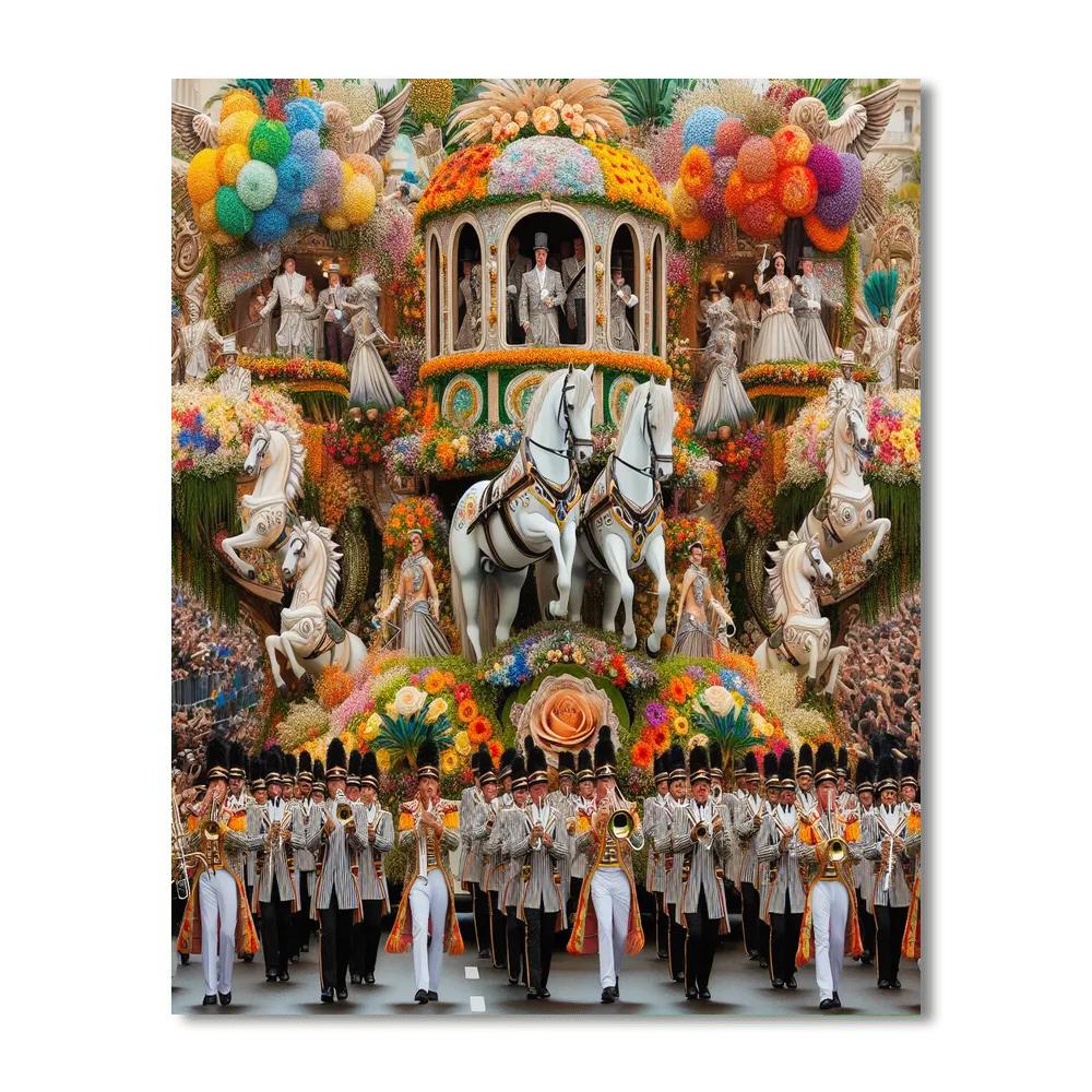 The Rose Parade - United States Paint By Numbers Kits