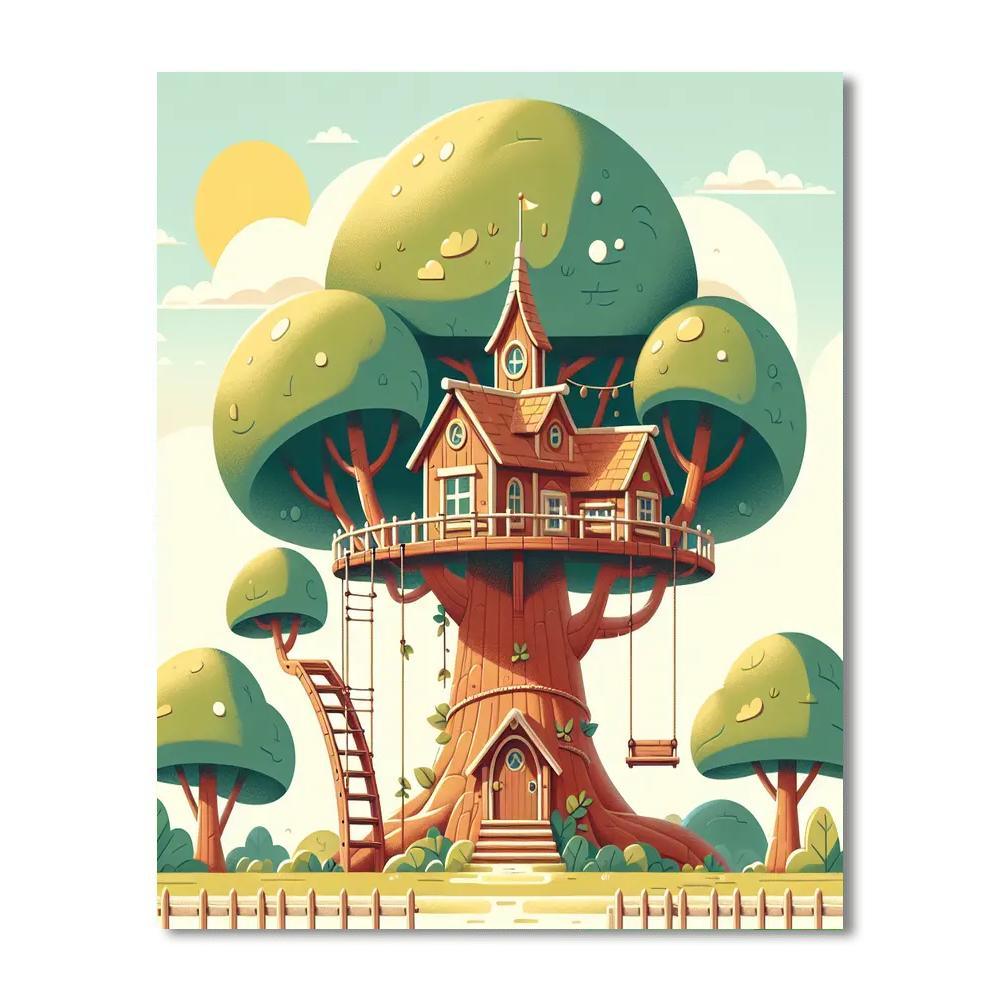 Magical Tree House Paint By Numbers Kits