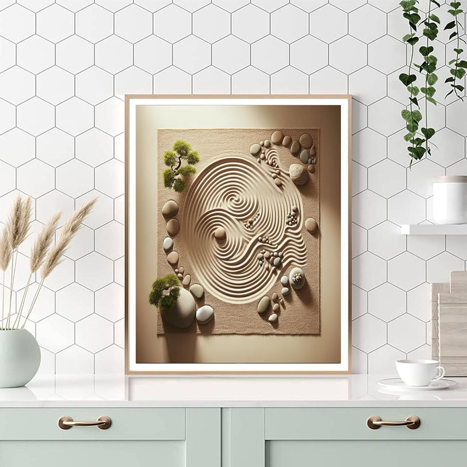 Serene Zen Moments Numbered Painting Kits