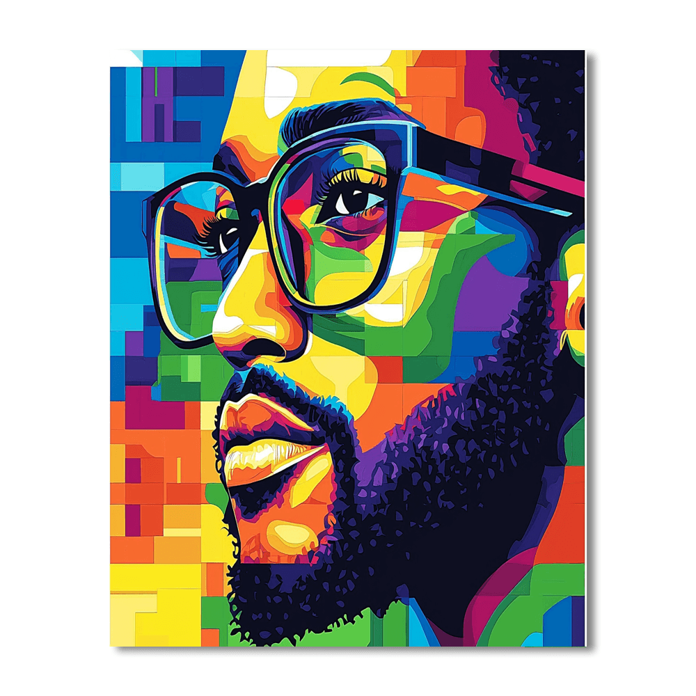 Kehinde Wiley Inspired Historical Figures In Color  Paint By Numbers Kits