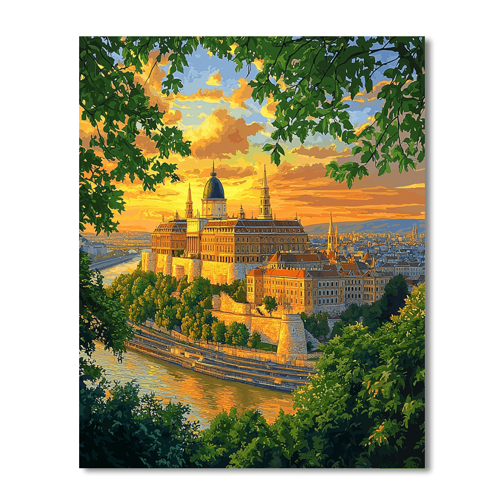 Buda Castle Paint By Numbers