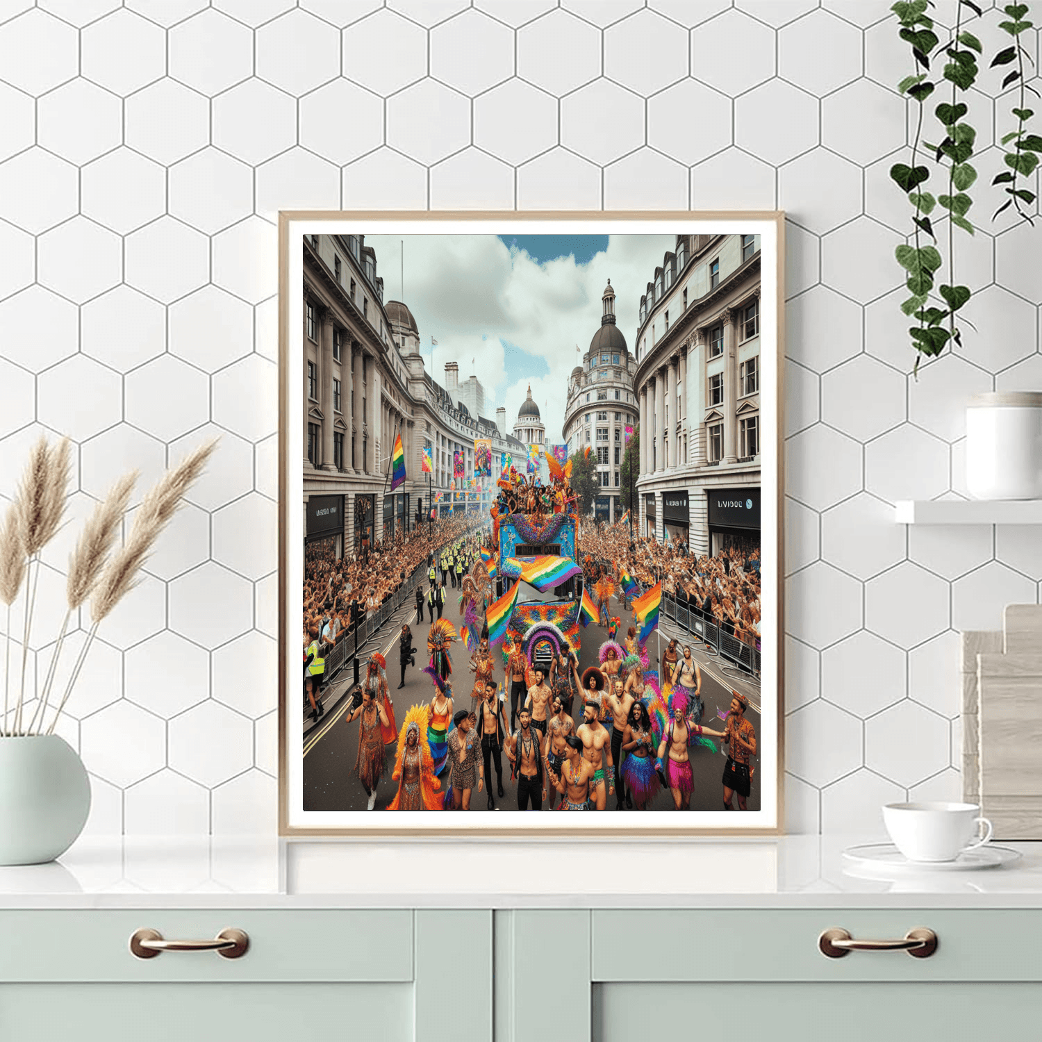 Pride In London - United Kingdom Number Painting