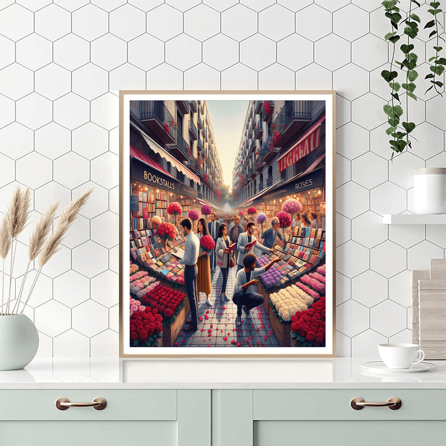 Sant Jordi's Day - Spain DIY Paint By Numbers