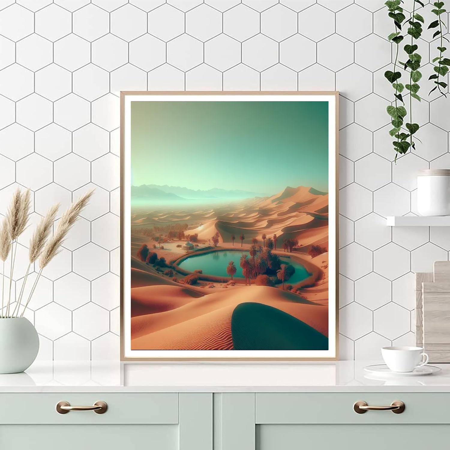Mystical Desert Mirage Paint By Numbers