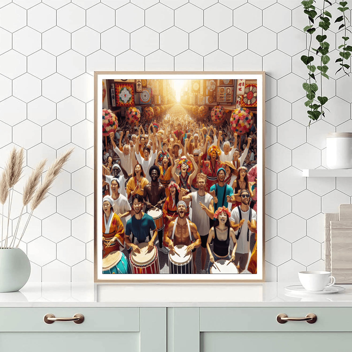 Okinawa Eisa Festival - Japan Paint By Numbers