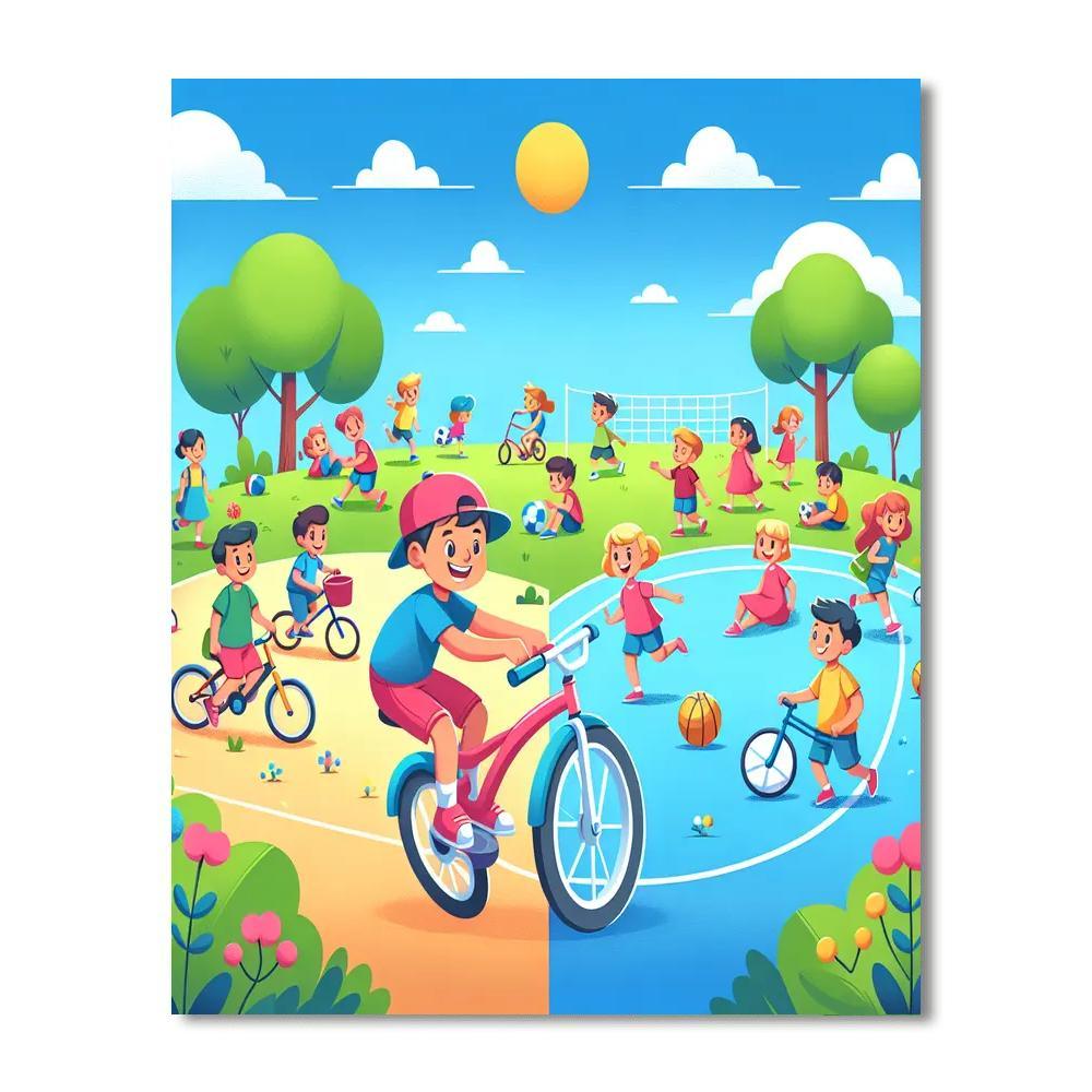 Sunny Adventure Day Paint By Number