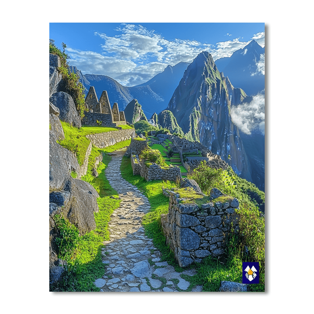 Inca Trail To Machu Picchu - Cusco Paint By Numbers Kits