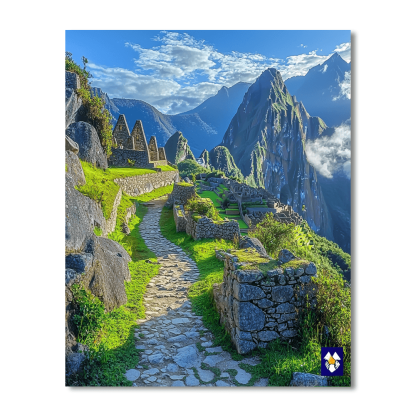 Inca Trail To Machu Picchu - Cusco Paint By Numbers Kits