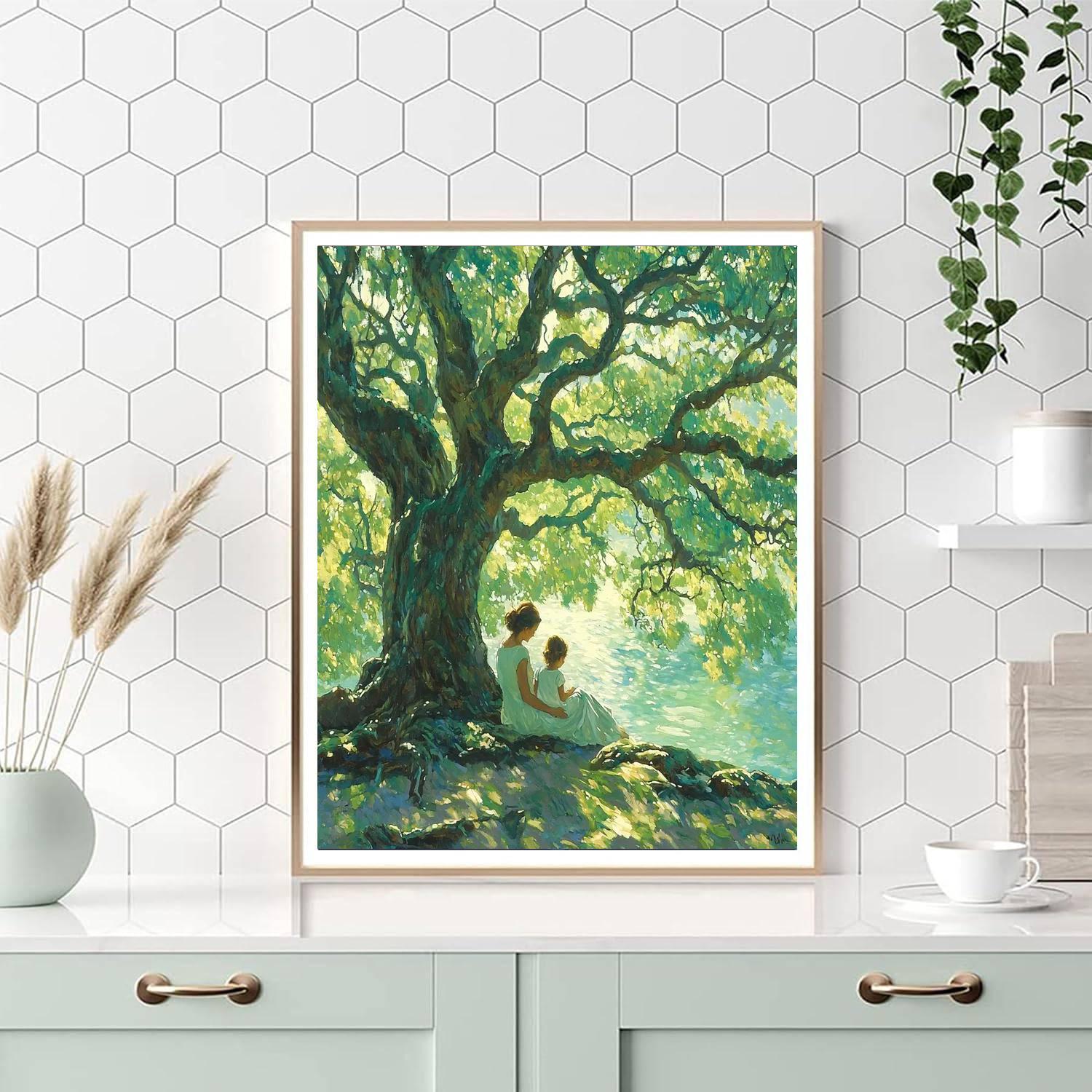 Under The Sunlit Canopy Paint By Numbers Kits