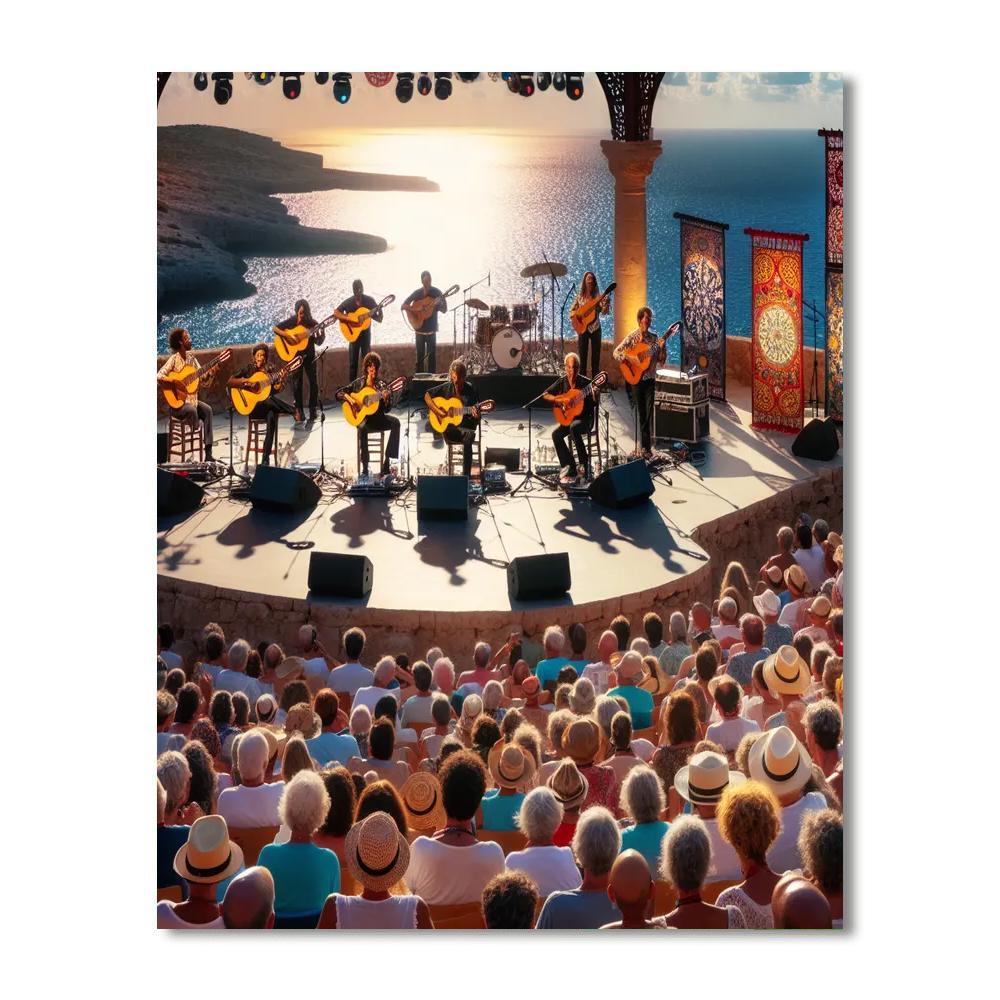 Festival Internacional De Guitarra Paint By Number