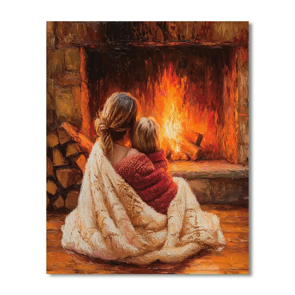 Nestled In Love Numbered Painting Kits