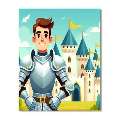 Castle Adventures Numbered Painting Kits