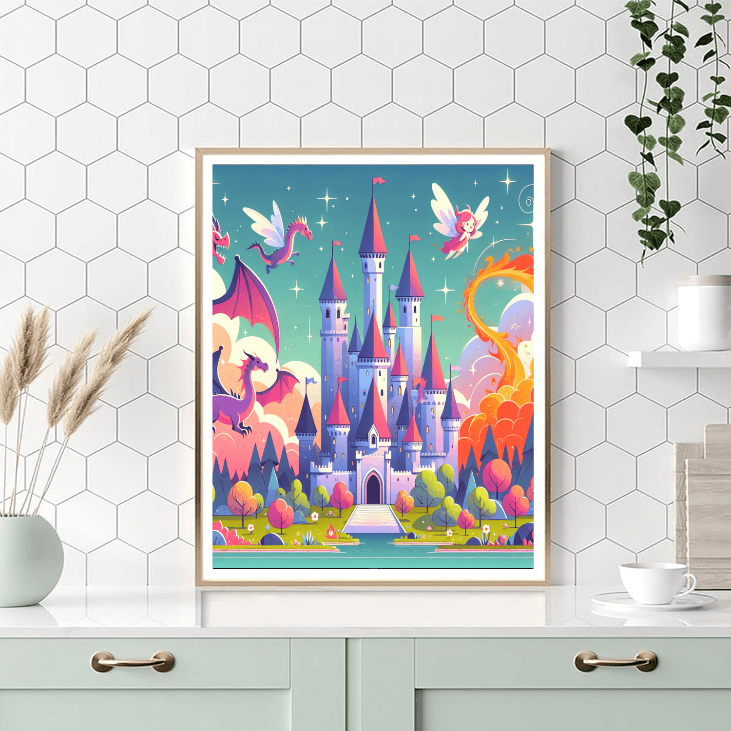 Magic Kingdom Discovery Paint By Color