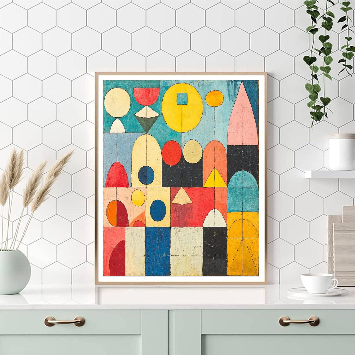 Paul Klee Inspired Elements Of Surprise  Paint By Number