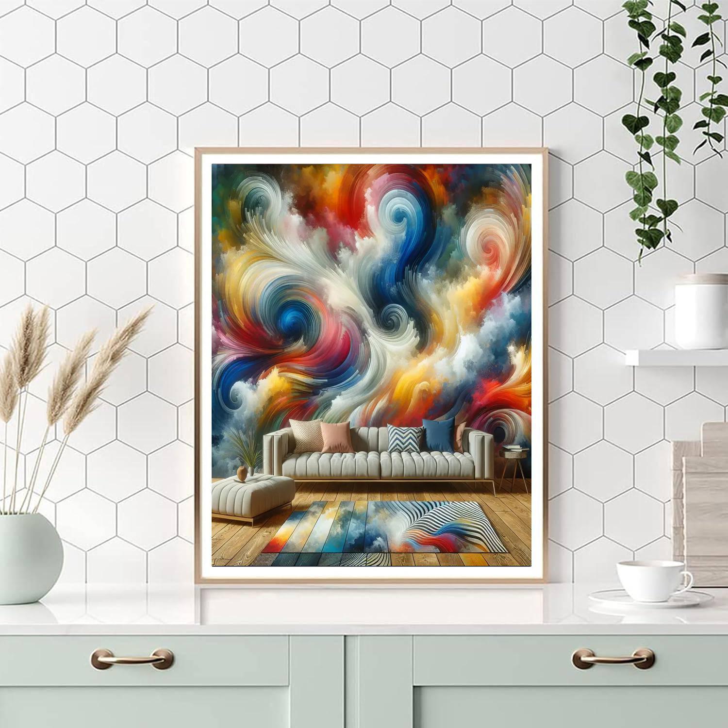 Creative Abstract Vibes Paint By Number