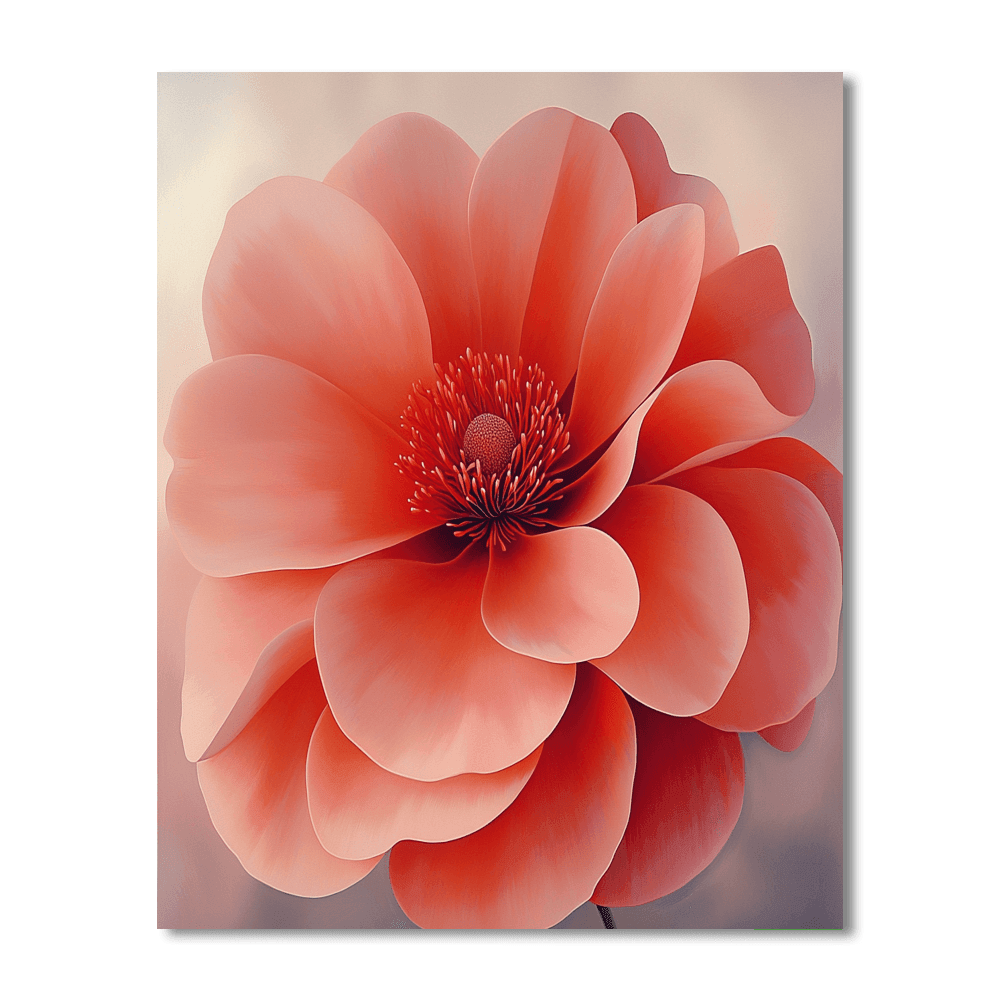 Georgia O'Keeffe Inspired Eternal Blooms  Paint By Numbers