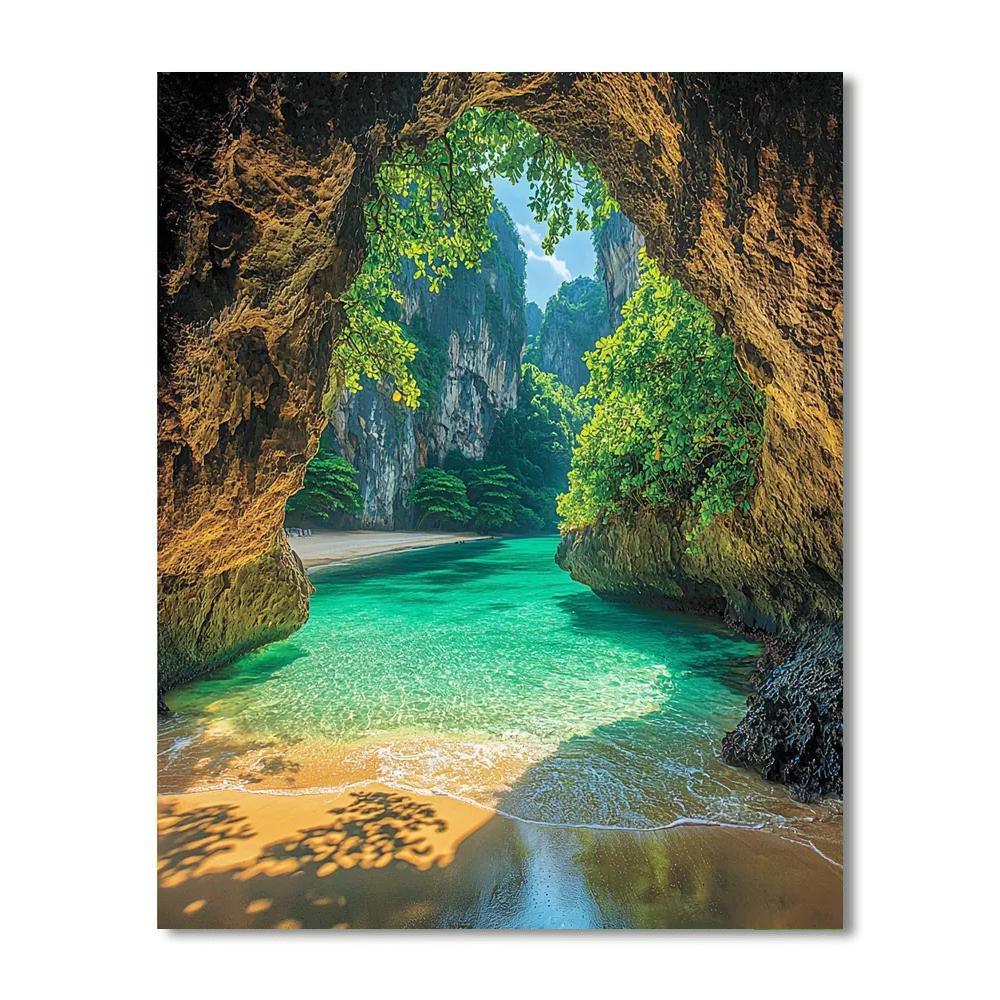 Playa Del Amor - Mexico Numbered Painting Kits