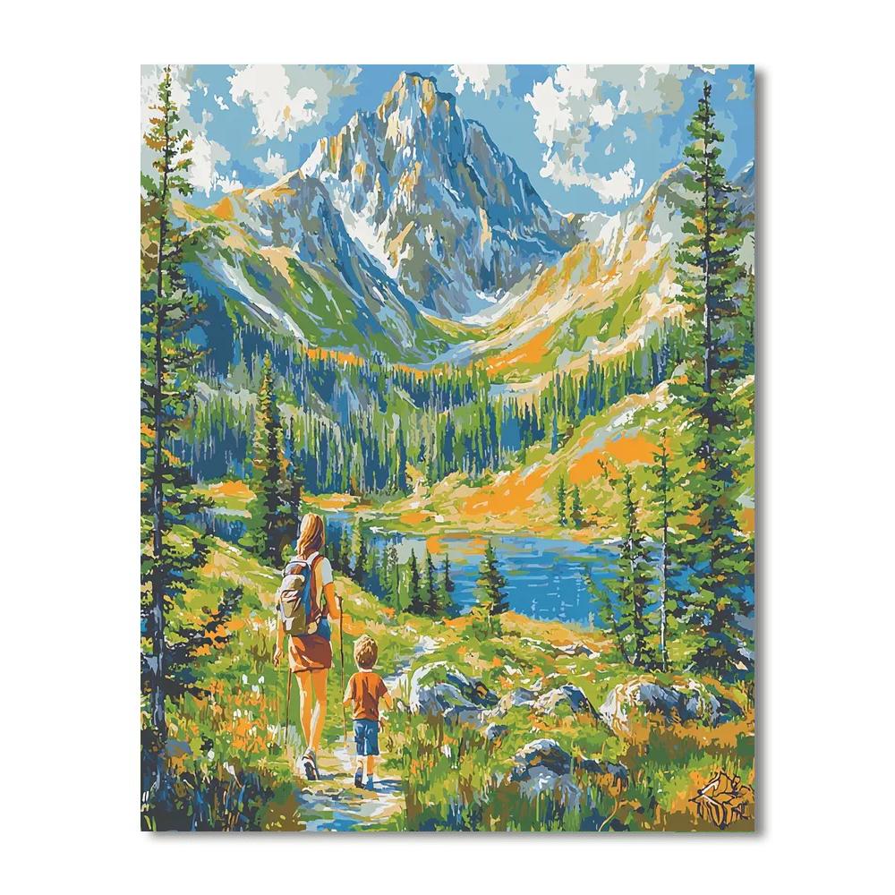 Together On A Journey Numbered Painting Kits