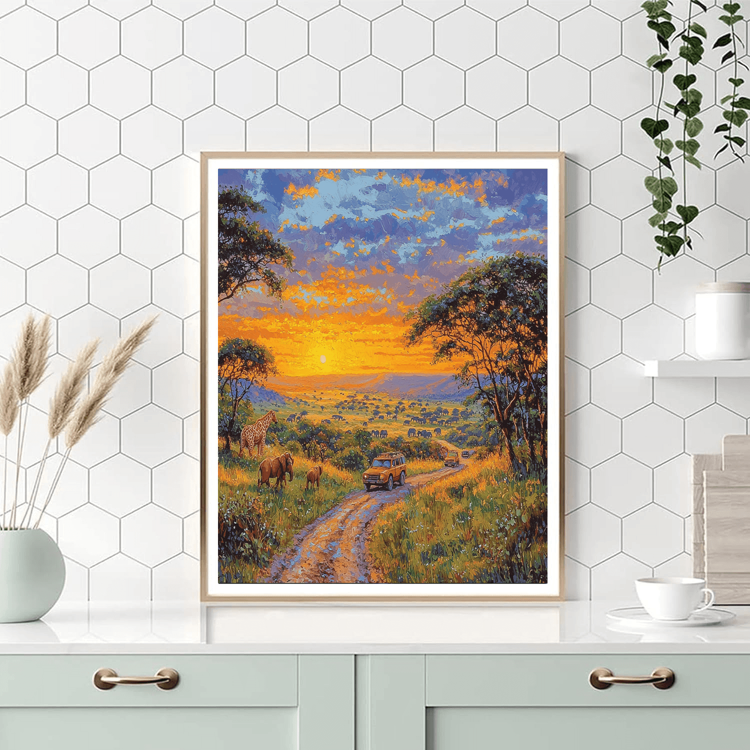 Kruger National Park DIY Paint By Numbers