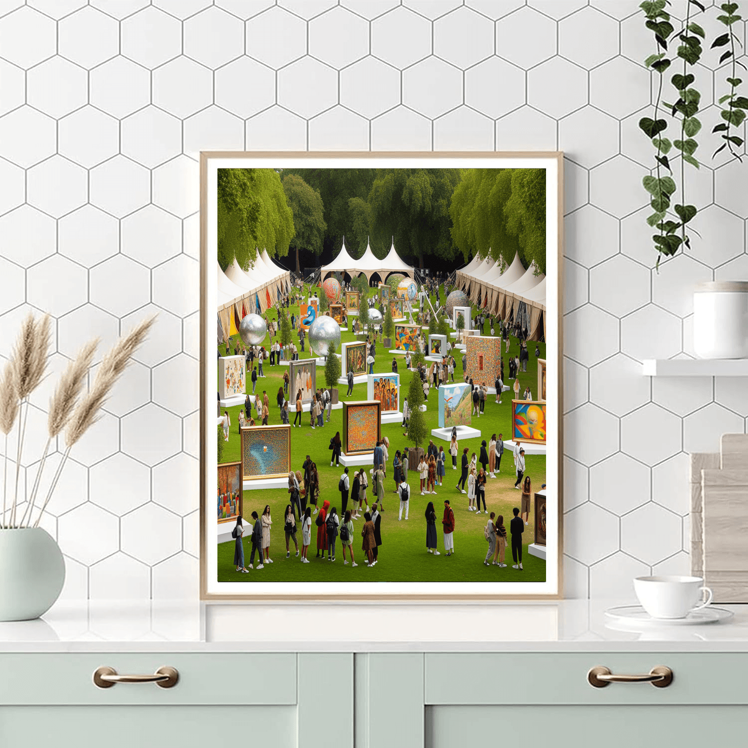 Frieze London - London, United Kingdom Paint By Number